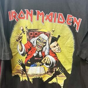 RARE VINTAGE DEADSTOCK Iron Maiden Deaf Sentence Shirt